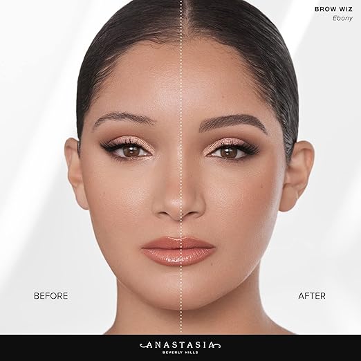 Anastasia Beverly Hills Brow Wiz – Ultra-Slim Retractable Eyebrow Pencil for Hair-Like Strokes, Natural Precision Definition, Longwear Waterproof Smudge-Proof for Filling & Shaping Brows