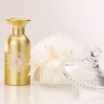 Shelley Kyle Ballerine Body and Linen Powder Gift Set with Large Puff 7x7 Inches and Crystal Dish, 326g